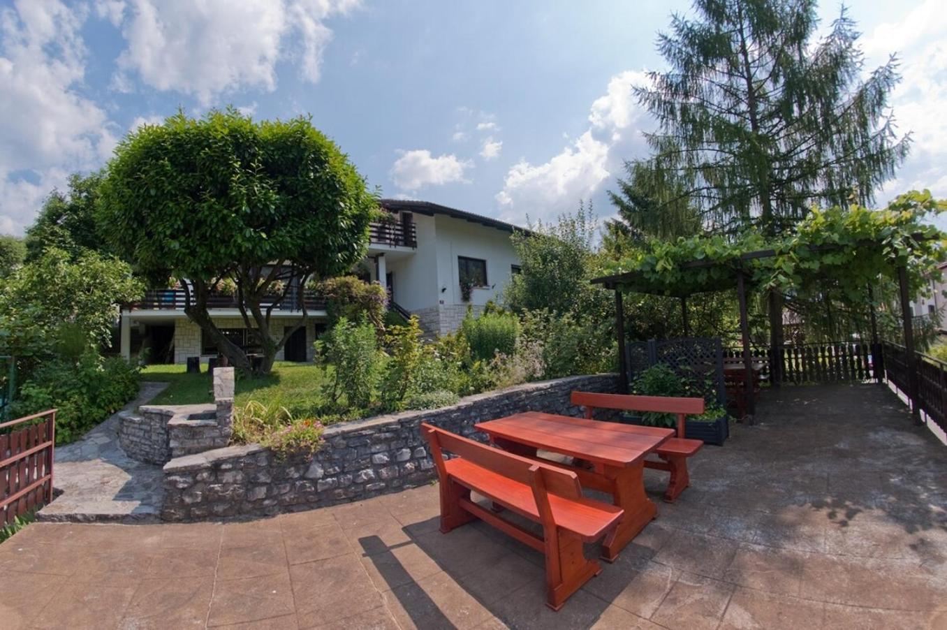 Hisa Taljat Villa Most Na Soci Exterior photo